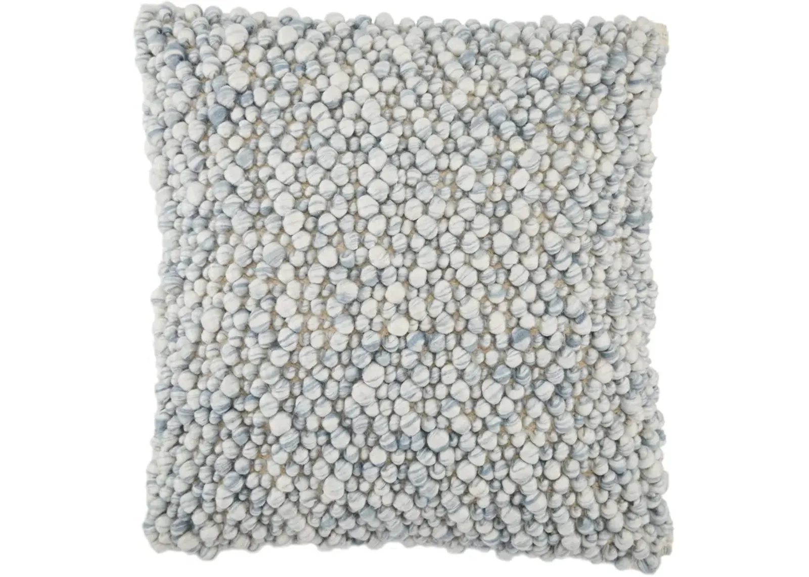 ANGORA 22x22 PILLOW POLYESTER - STONE