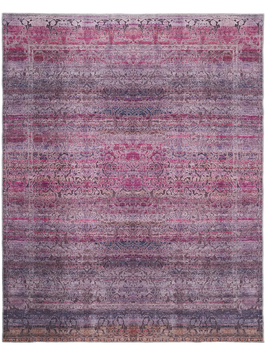 Voss 39H5F Pink/Purple 8'10" x 12' Rug