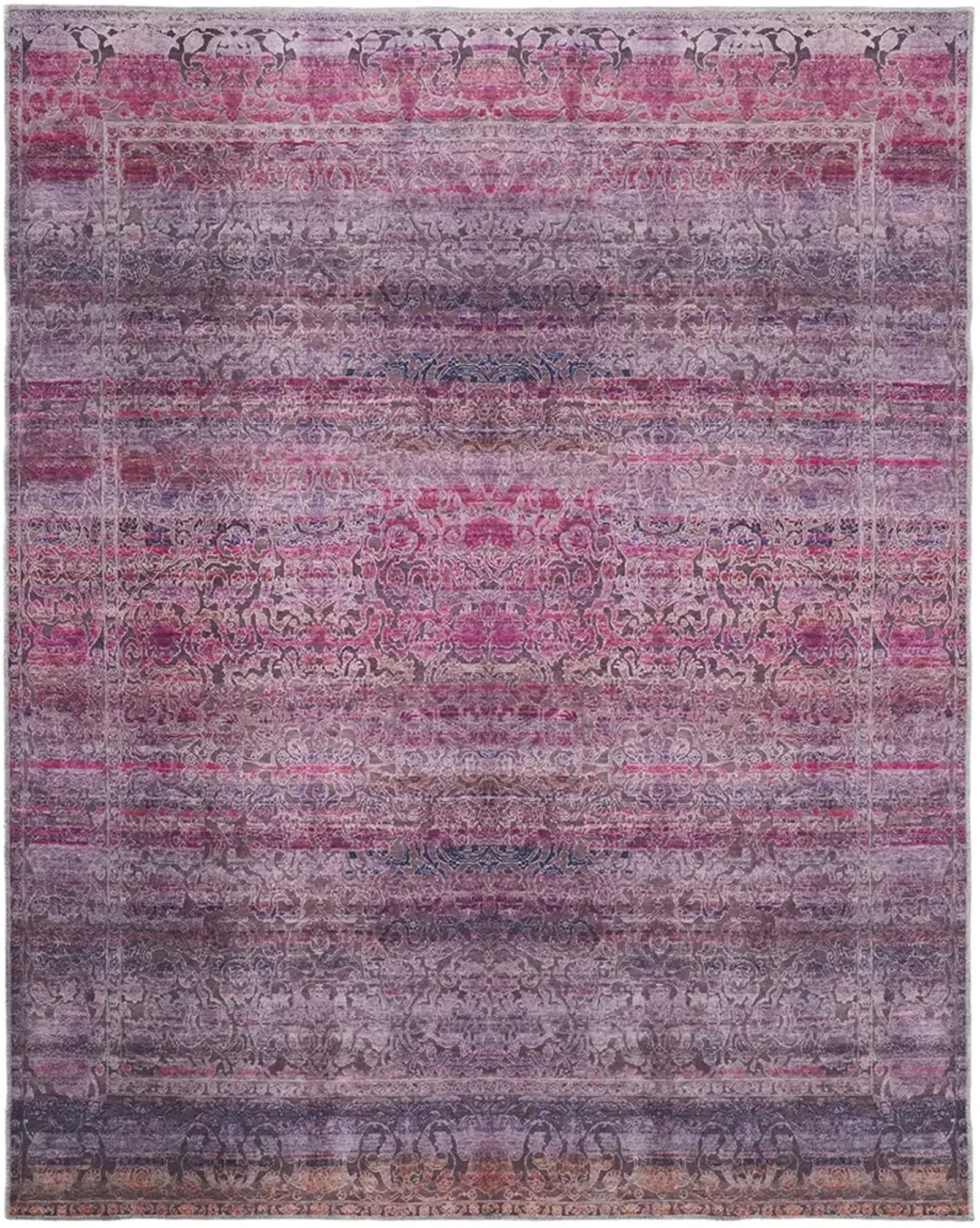 Voss 39H5F Pink/Purple 8'10" x 12' Rug