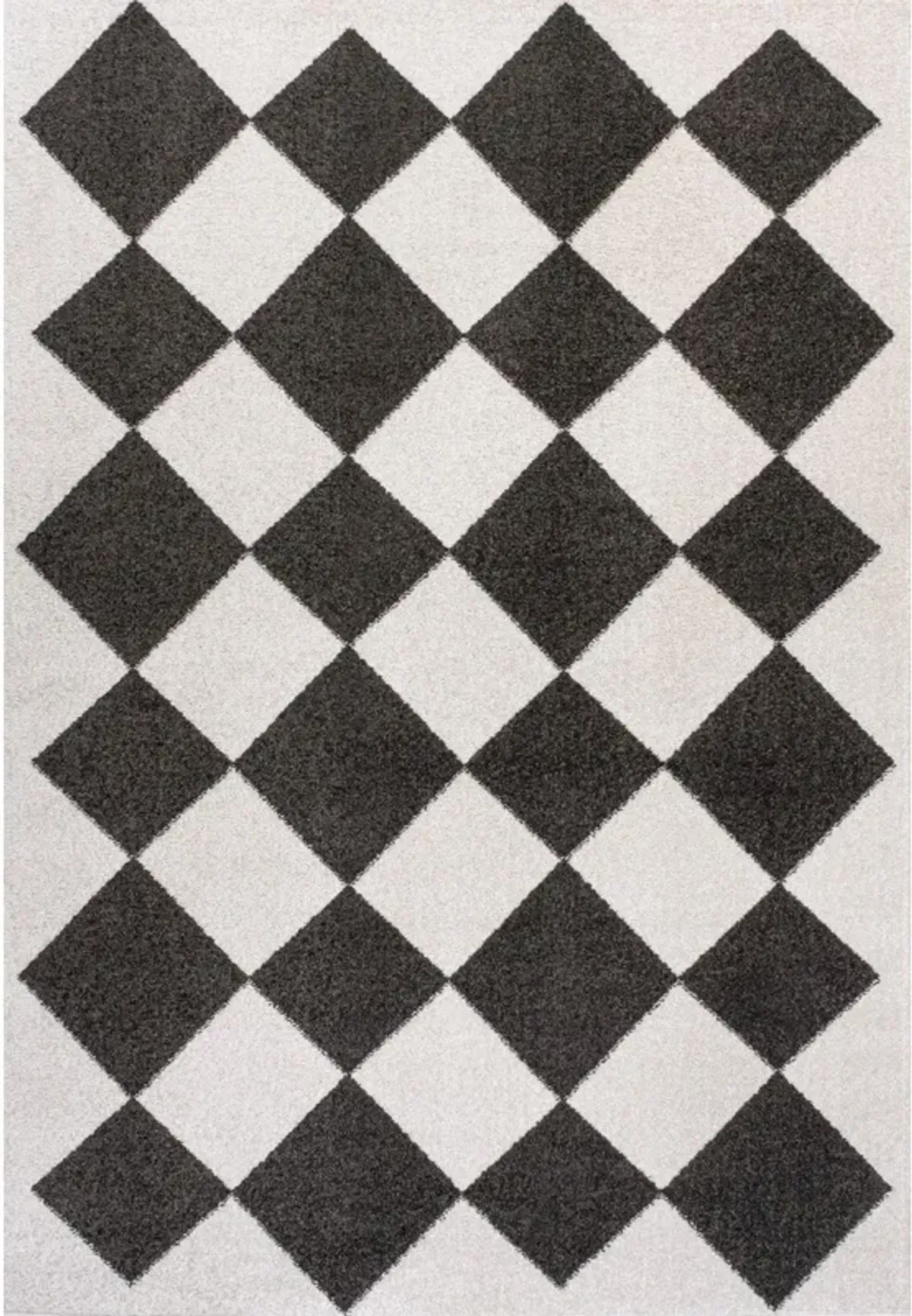 Draper Classic Geometric Diamond Pattern Area Rug