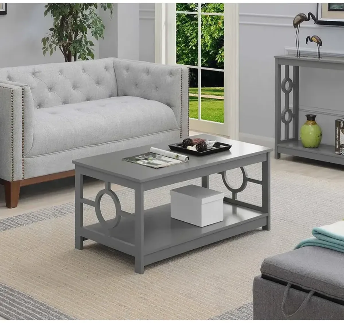 Convenience Concepts Ring Coffee Table