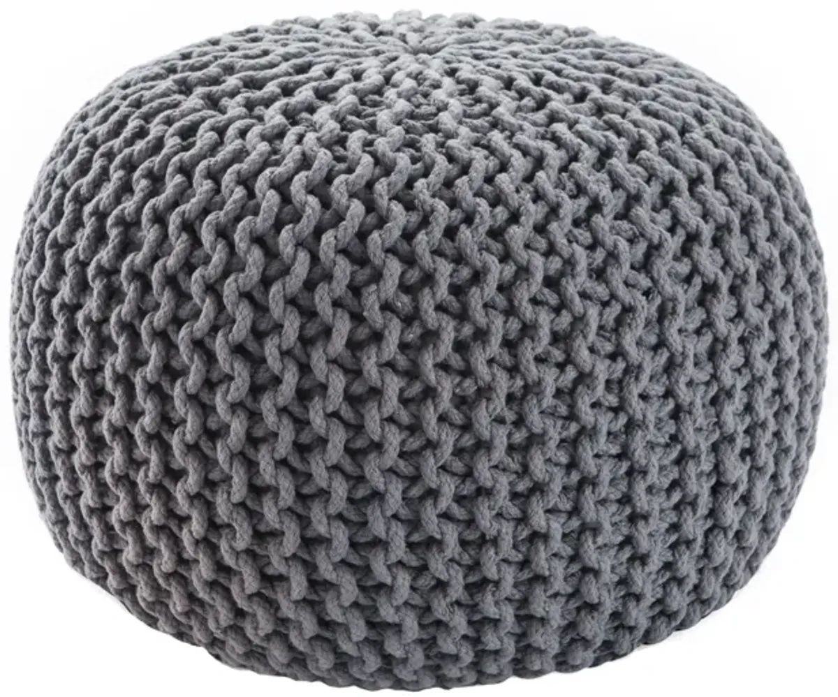 SPECTRUM POUF Steel Gray