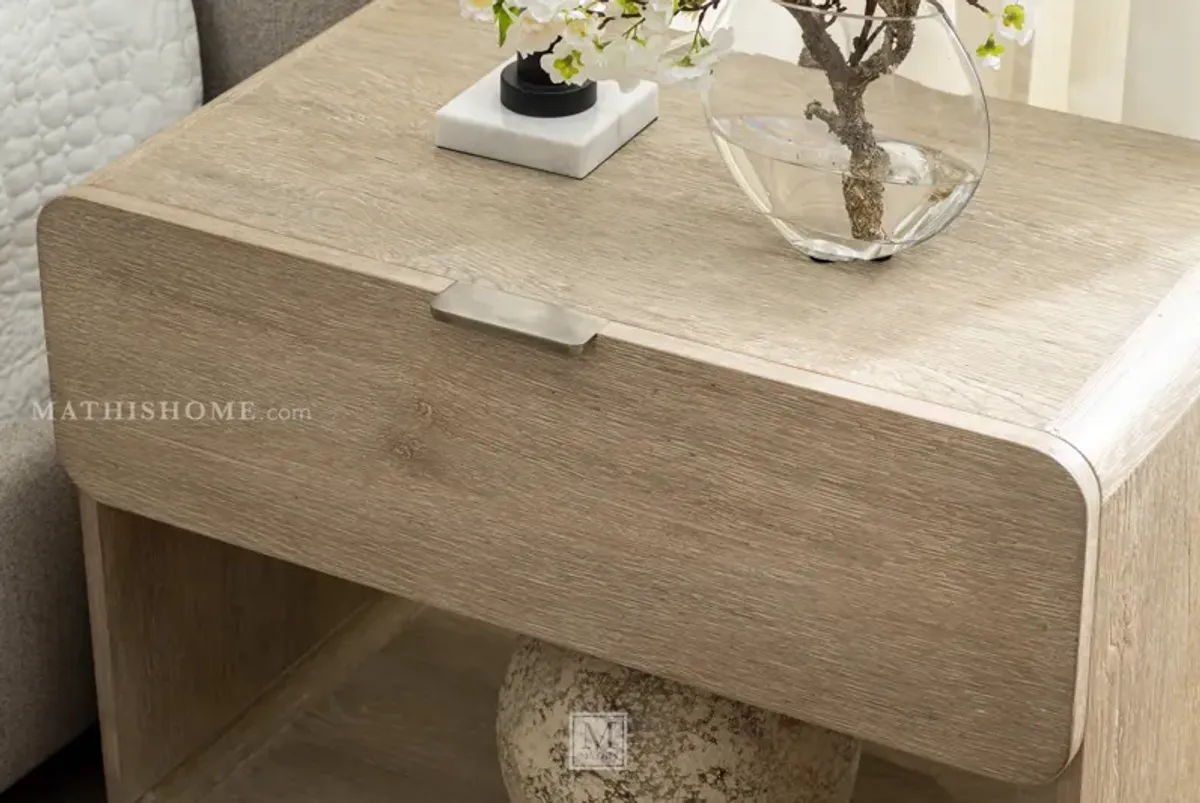 Antibes One-Drawer Nightstand