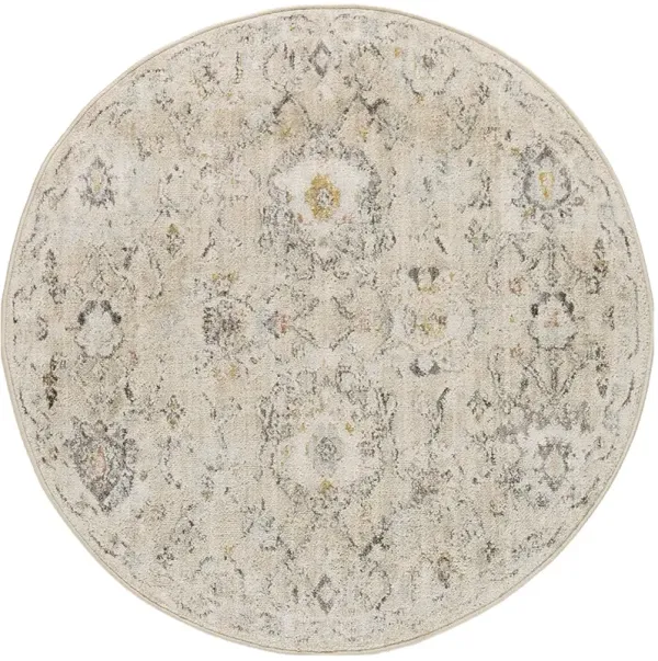 Oushak Home OUS01 Cream 4'1" x 5'11" Rug