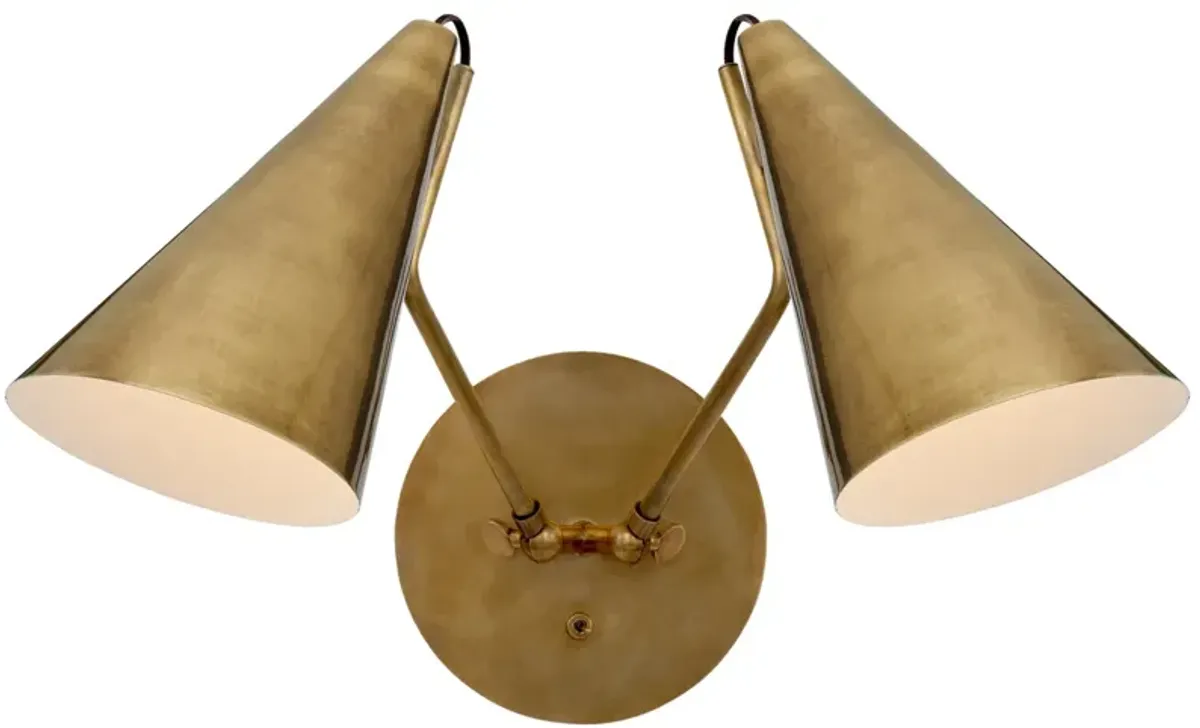 Clemente Double Sconce