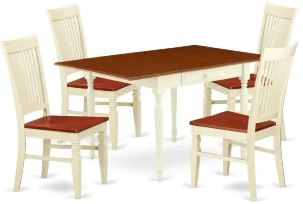 Dining Room Set Buttermilk & Cherry