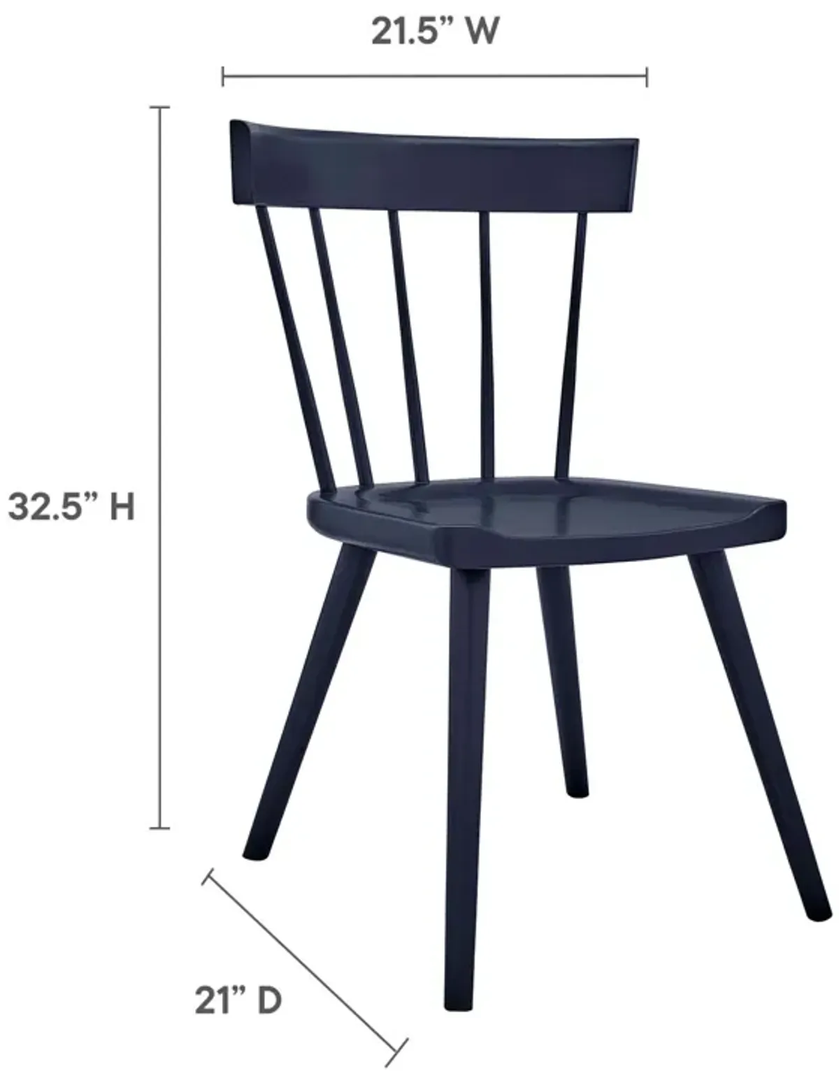 Sutter Wood Dining Side Chair