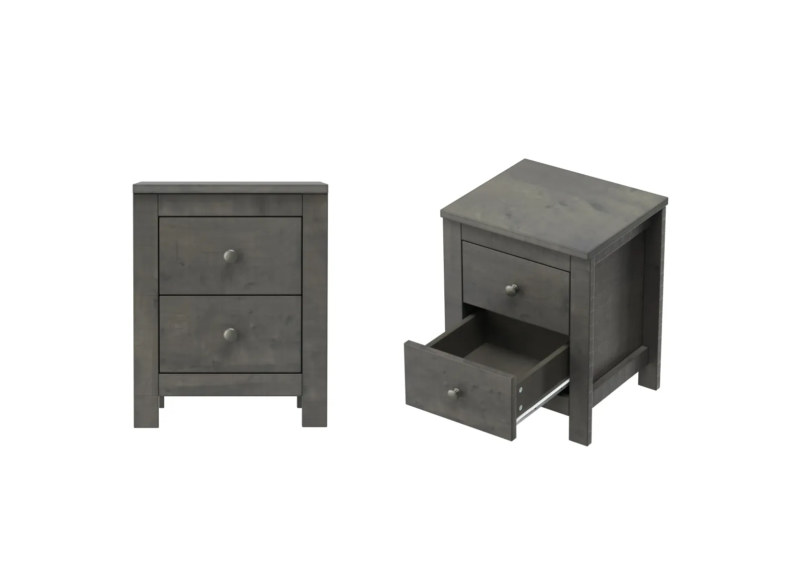 Merax Farmhouse Nightstand Set of 2