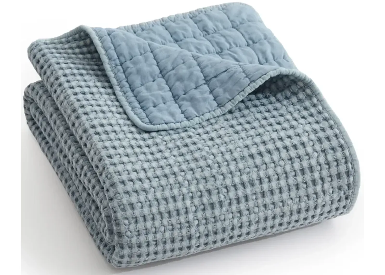 Mills Waffle Quilted Throw - Levtex Home