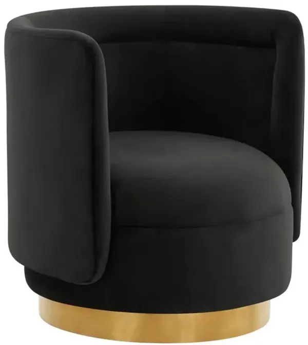 Belen Kox Velvet Swivel Comfort Chair, Belen Kox