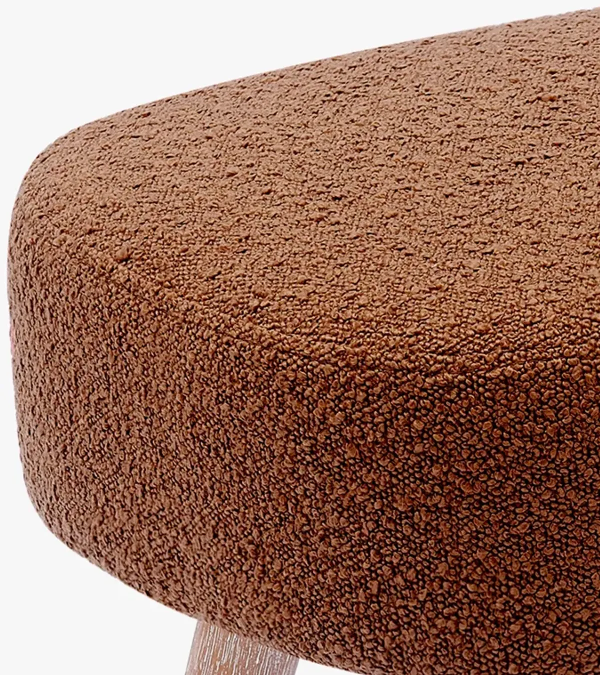 WestinTrends Genevieve 21" Wide Square Upholstered Cushion Ottoman Foot Stool