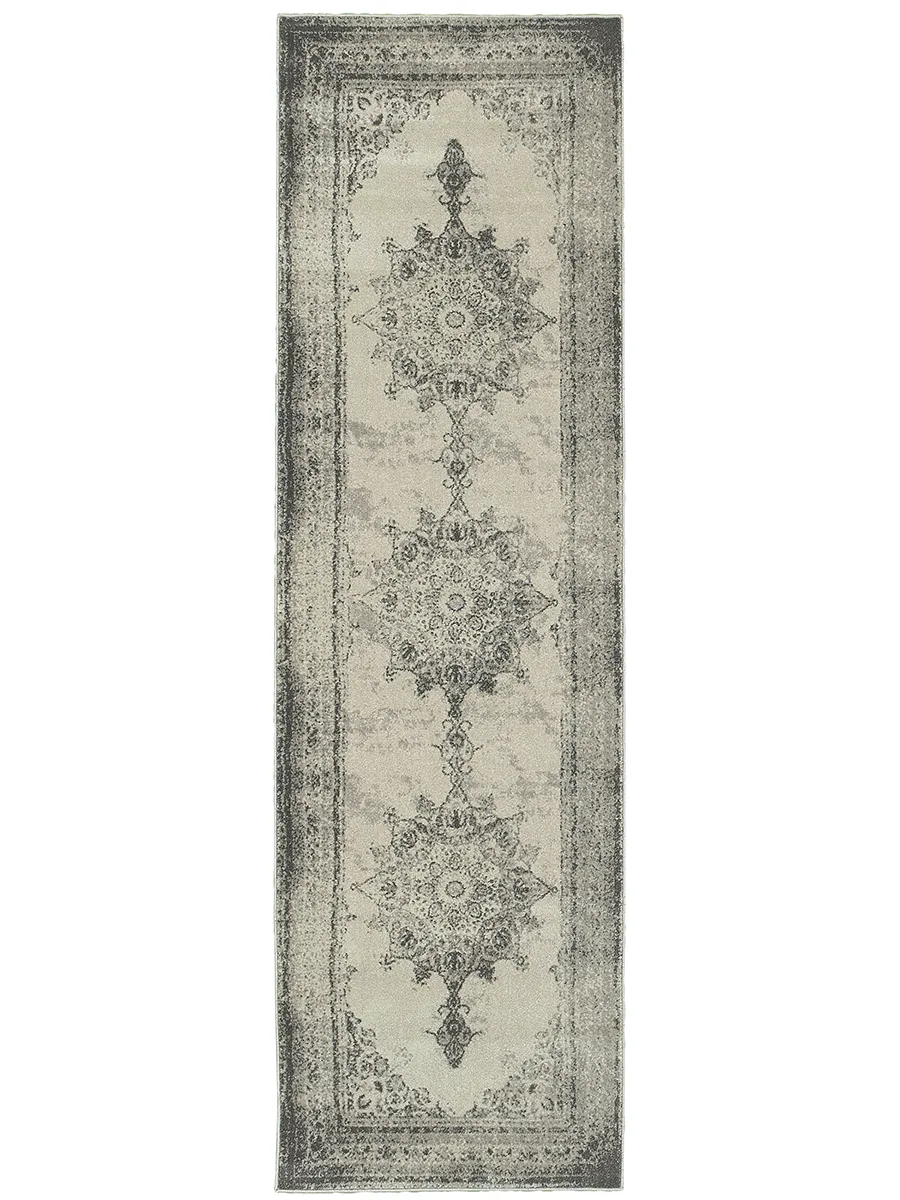 Richmond 2'3" x 7'6" Ivory Rug