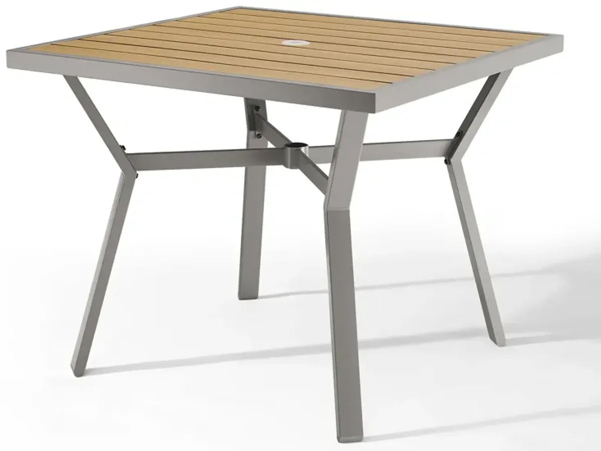 Dining Table, Patio Table, with Umbrella Hole