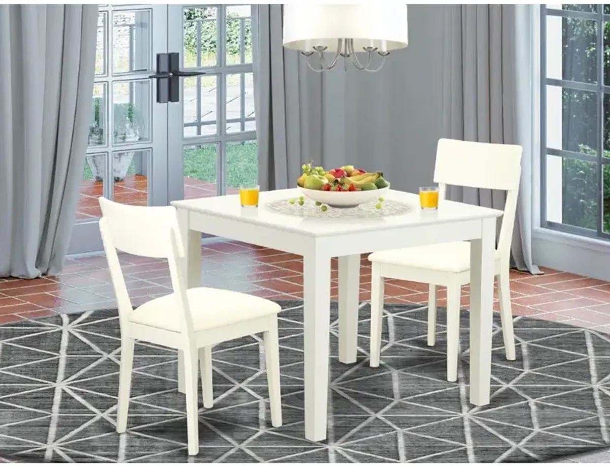 Dining Room Set Linen White