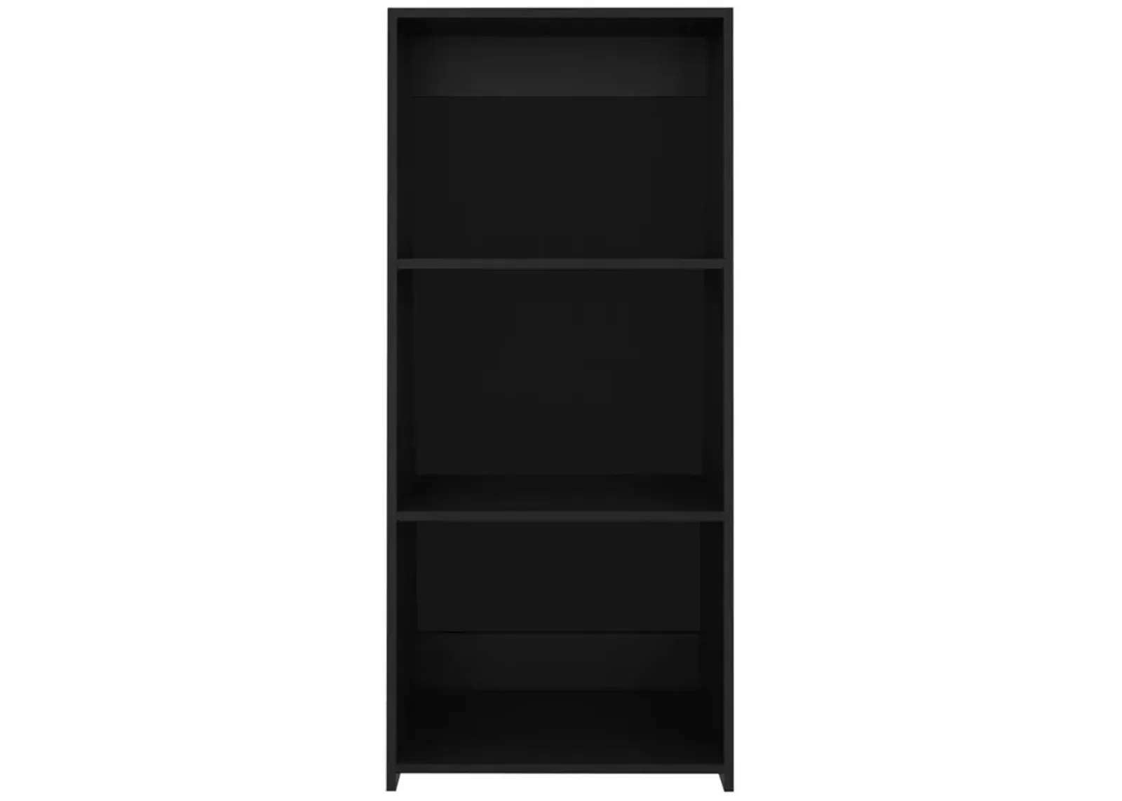 Bookcase Piney, Office, Black