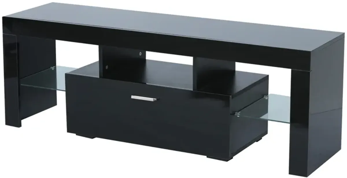 Hivvago Modern TV Console Storage Media TV Organizing Cabinet Worktop