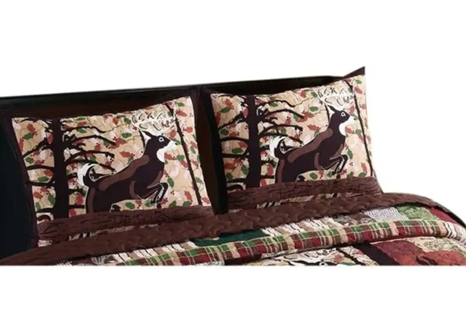 Greenland Home Fashion Whitetail Lodge Sham - Standard 20x26", Multi