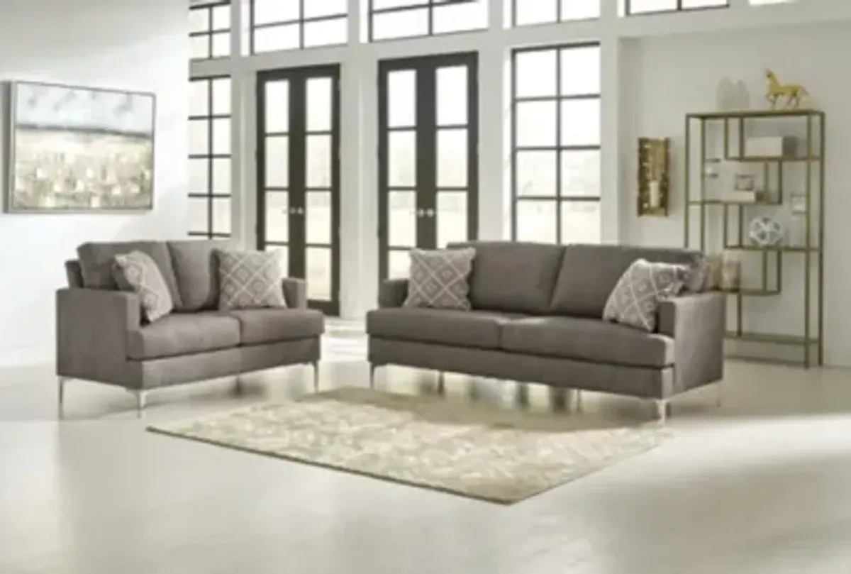 Arcola Sofa and Loveseat