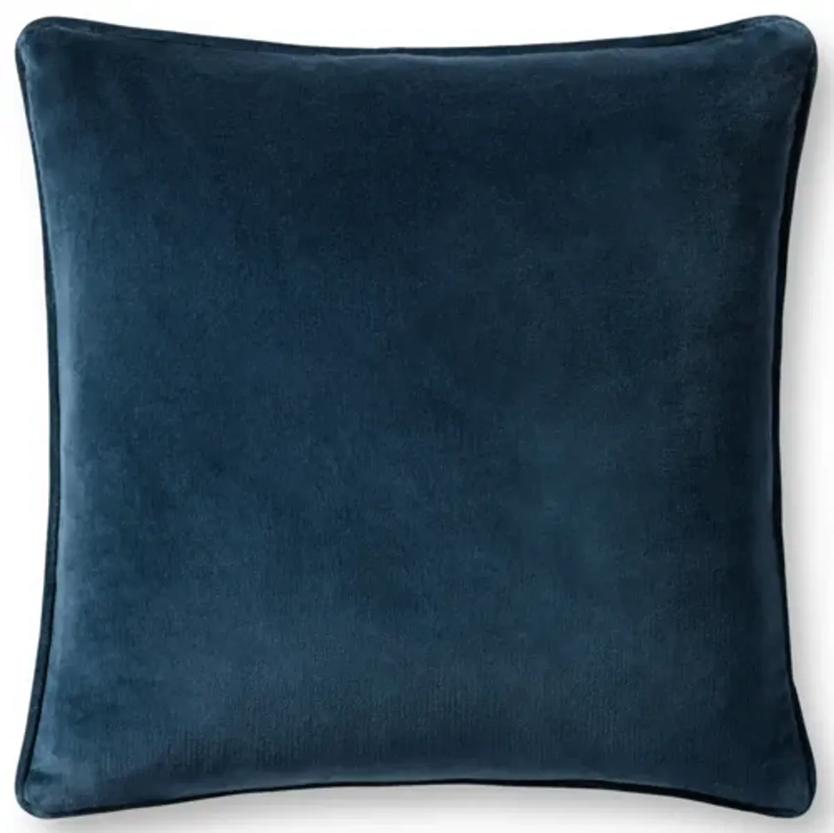 Lydia Dark Blue 26''x26'' Cover w/Down Pillow