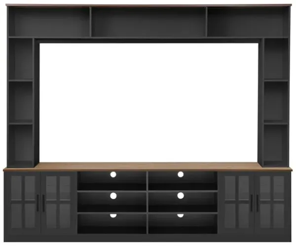 Merax Wall Unit Entertainment Center TV Stand