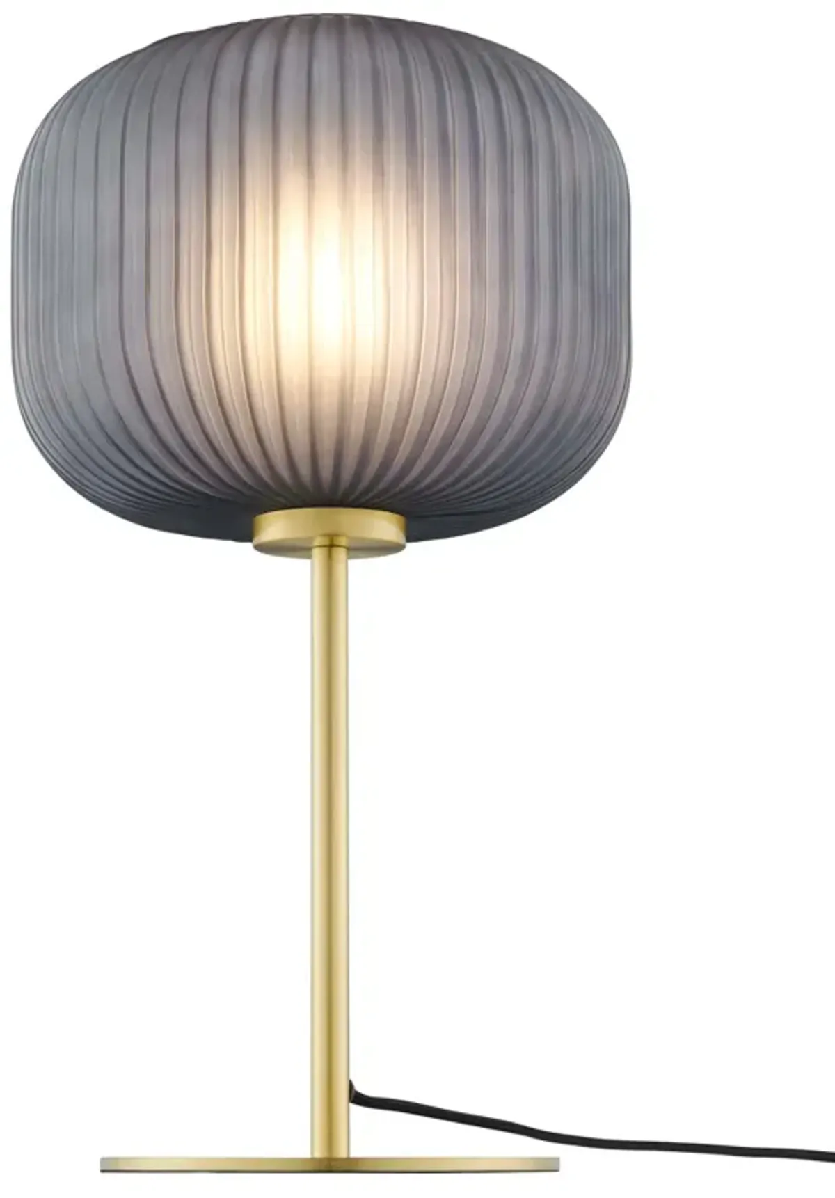 Reprise Glass Sphere Glass and Metal Table Lamp