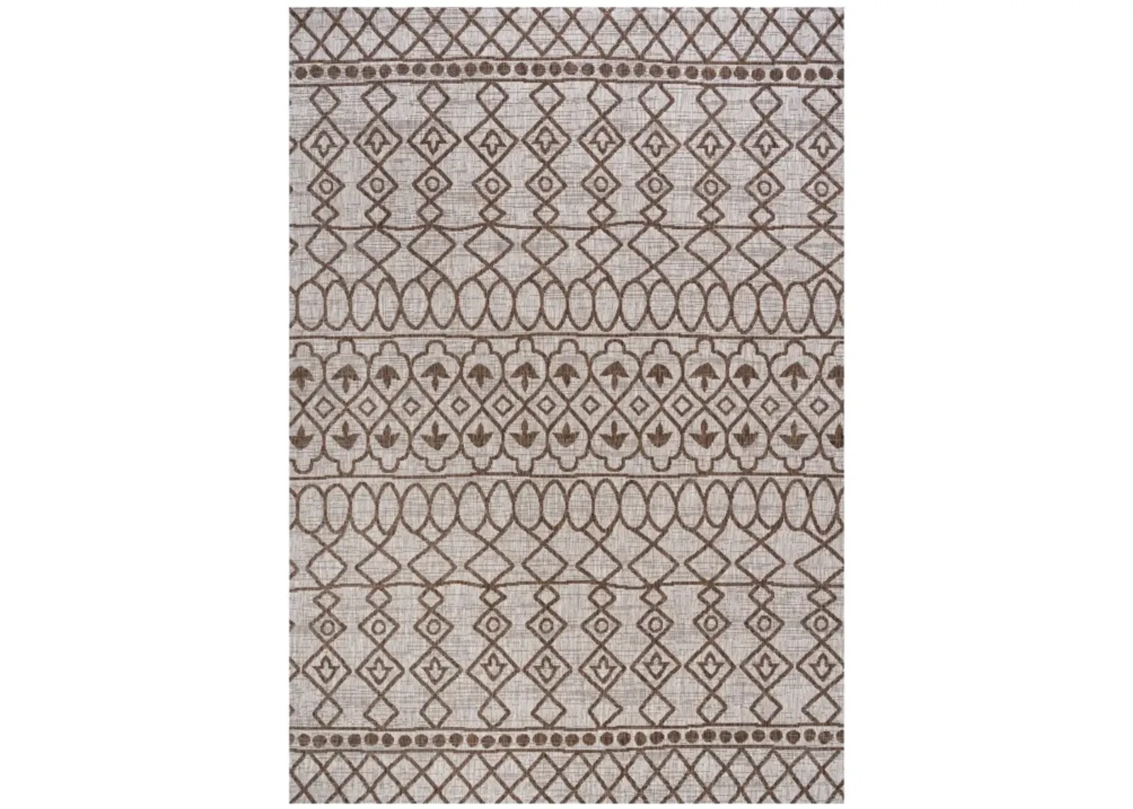 Kafel Tribal Bohemian Indoor/Outdoor Area Rug