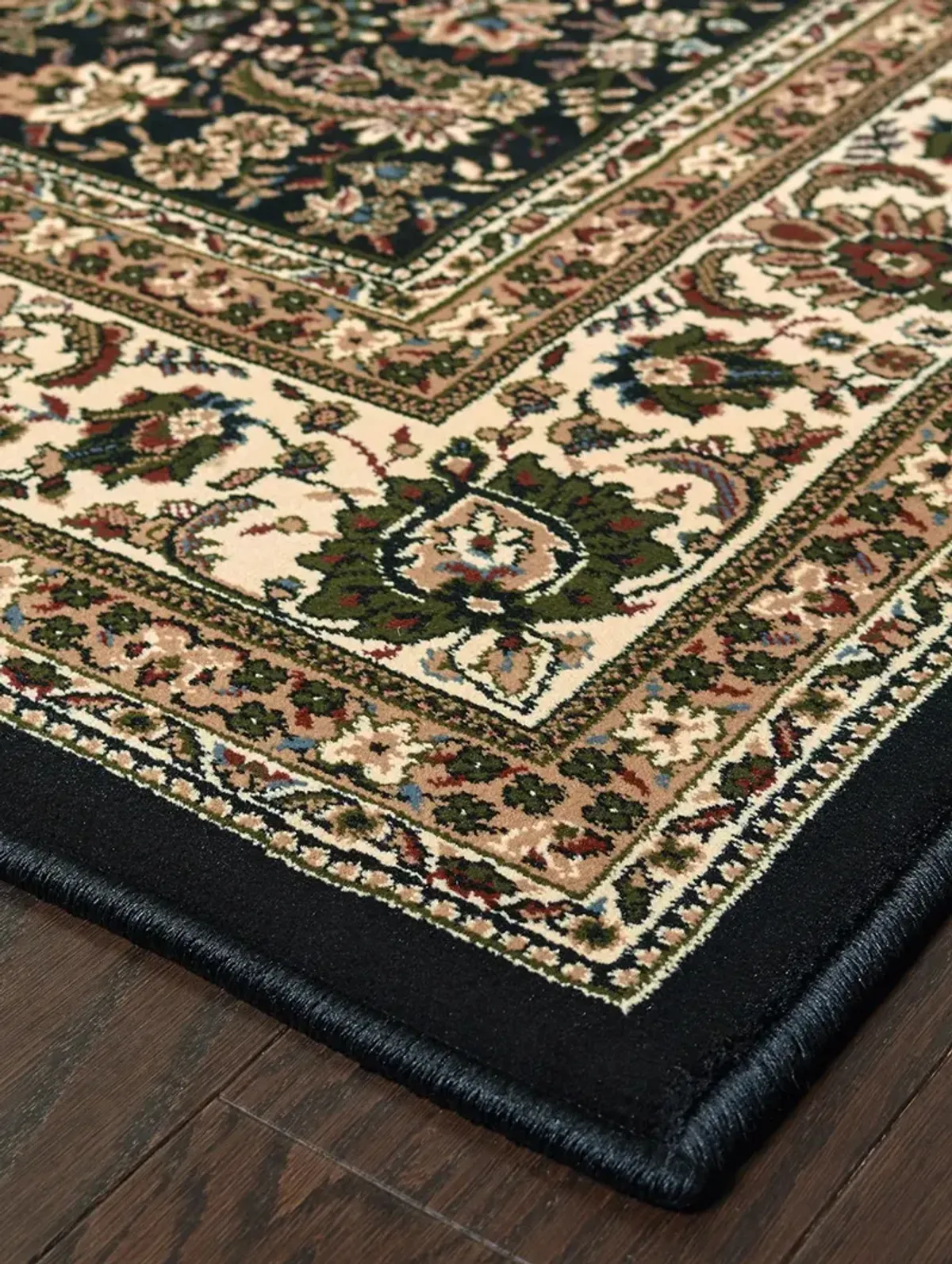 Ariana 2'3" x 7'9" Black Rug