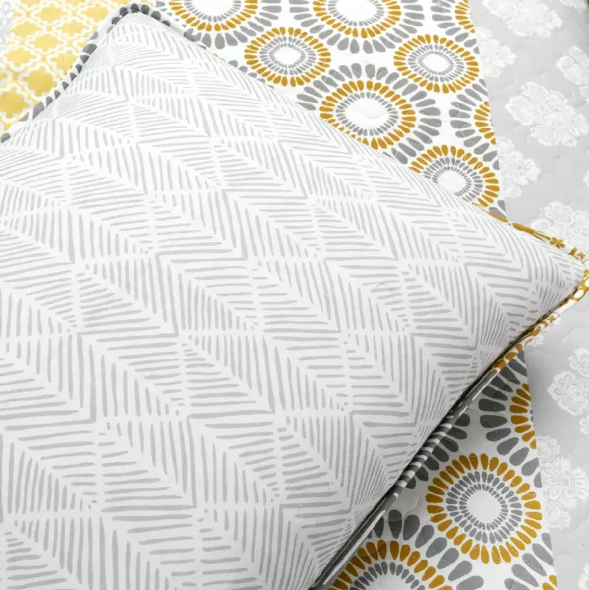 Bohemian Stripe Quilt 3Pc Set