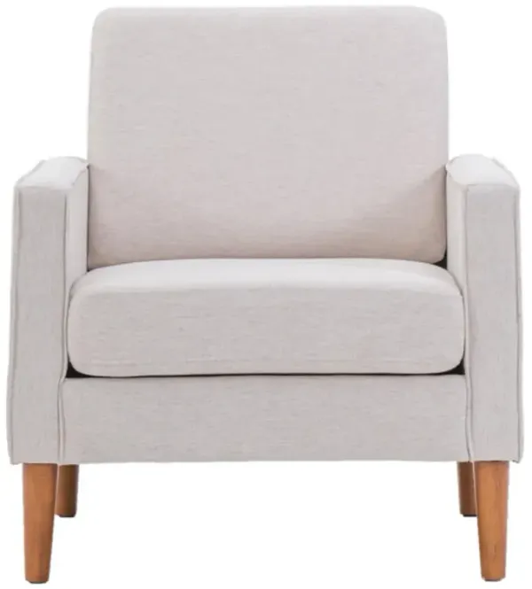 Modular Single-Seat Sofa Armless Design, Combines with 2-Seat & 3-Seat Sofas for Custom Indoor Layout