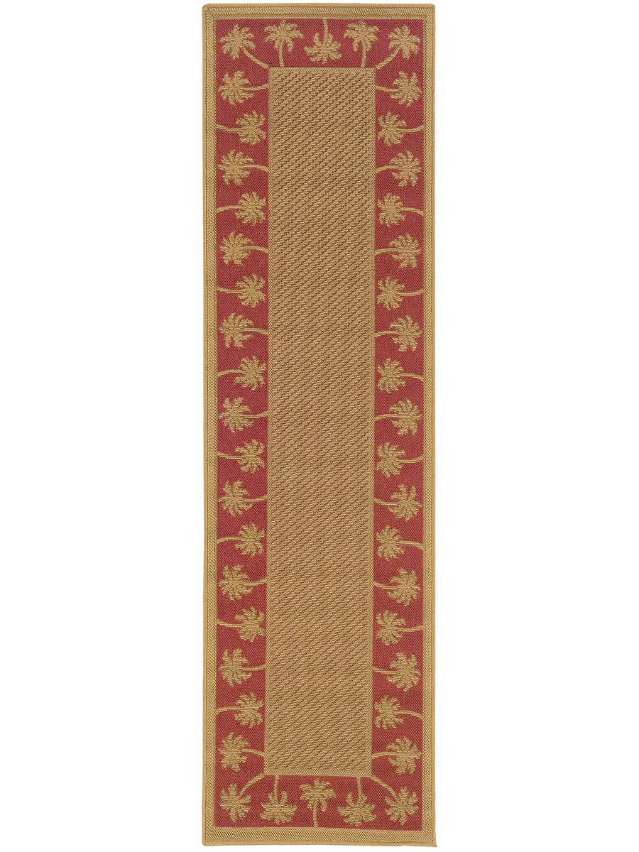 Lanai 2'3" x 7'6" Beige Rug