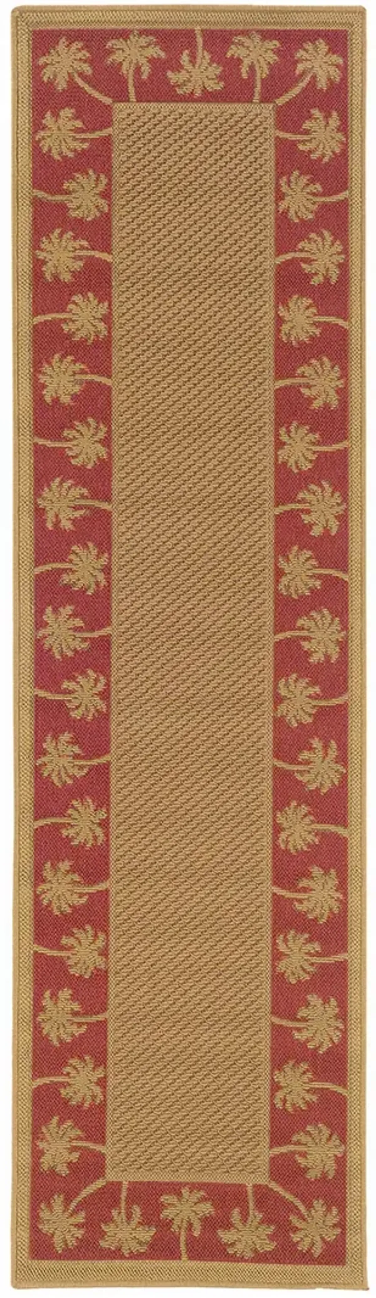 Lanai 2'3" x 7'6" Beige Rug