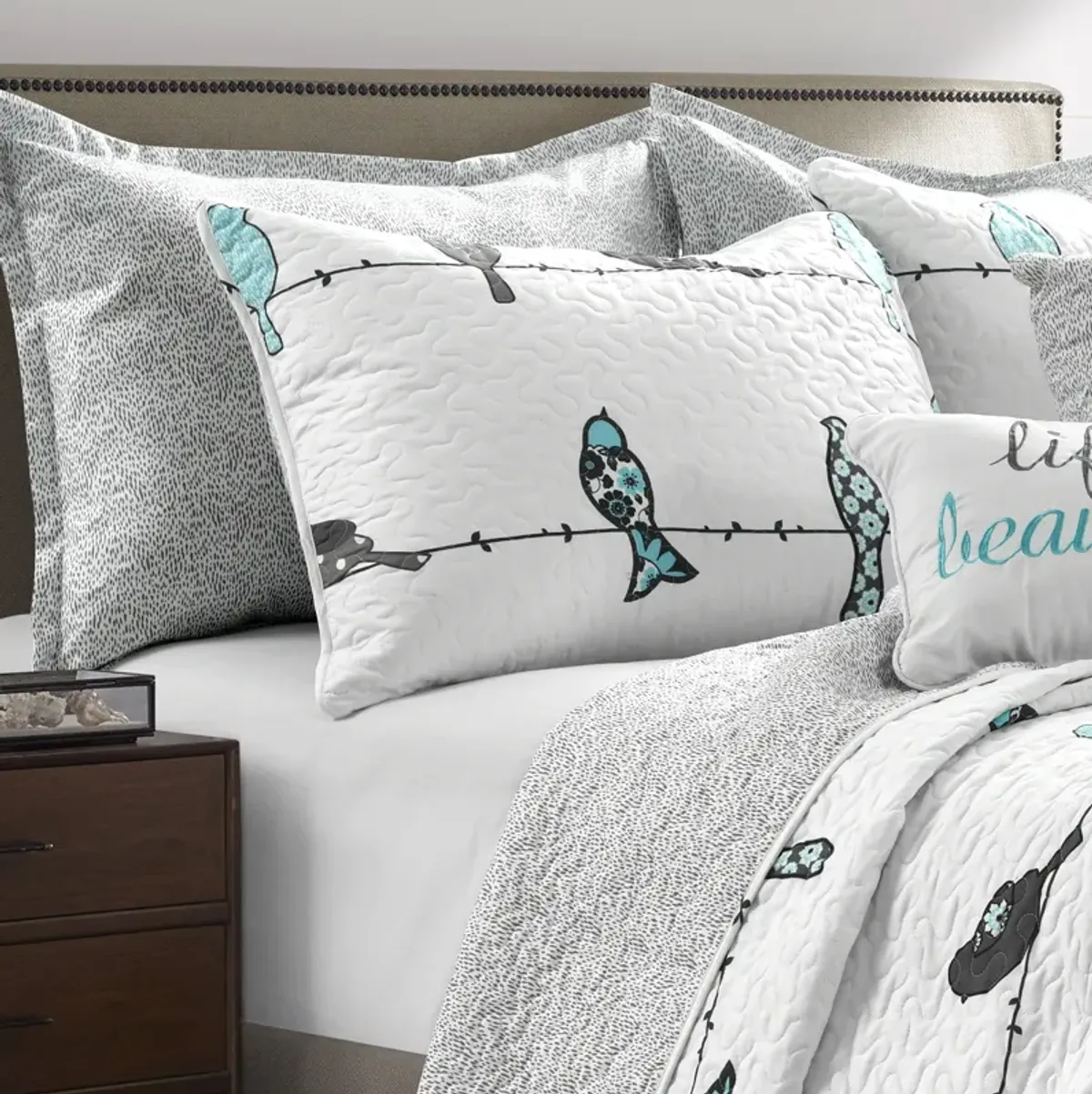 Rowley Birds Quilt 7Pc Set