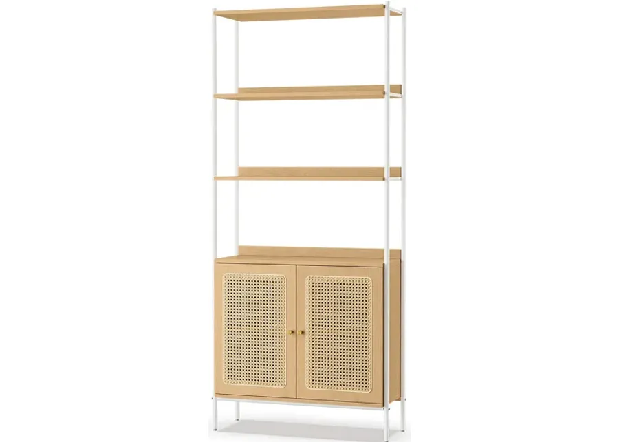 6-Tier Tall Bookshelf for Ample Storage and Stylish Home Organization