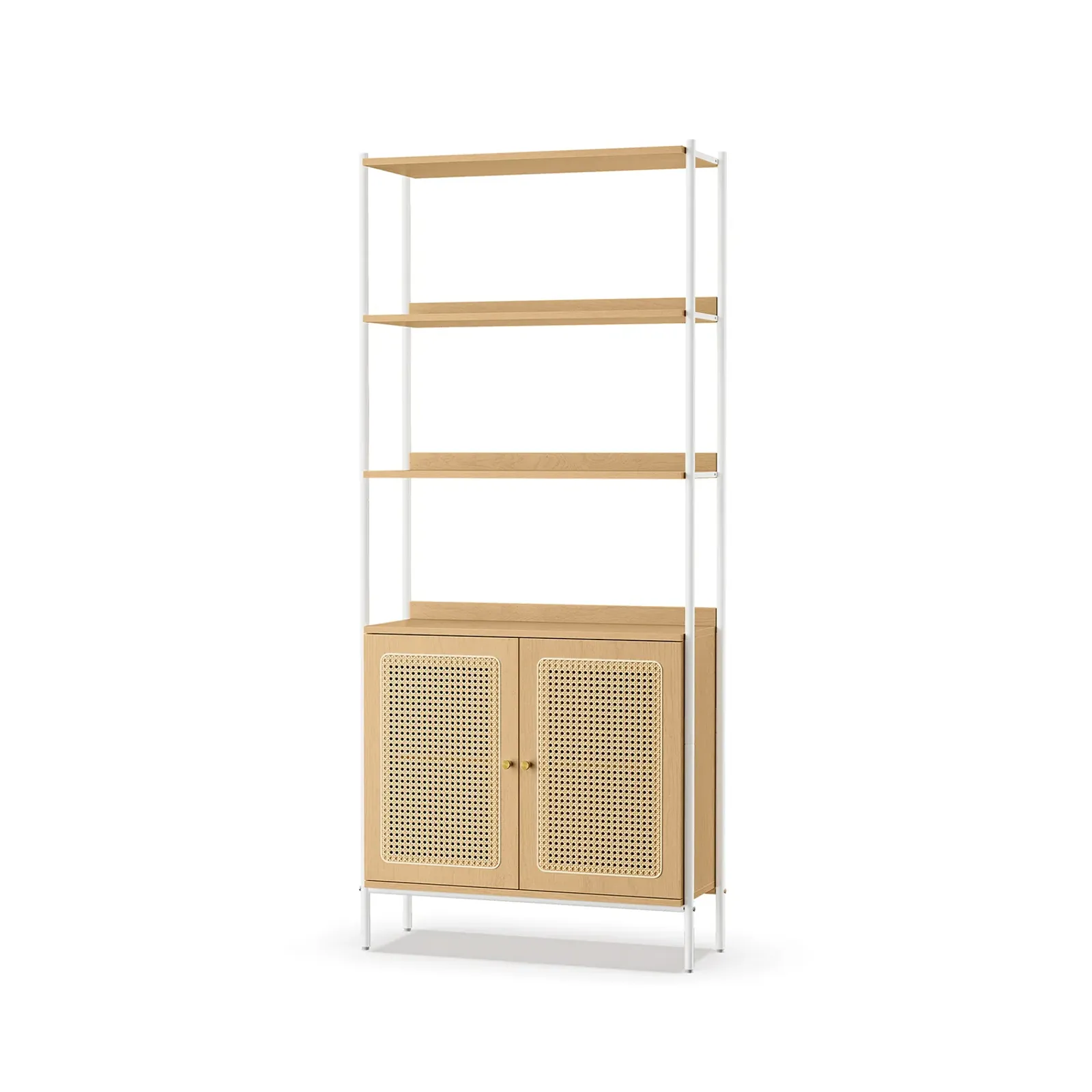 6-Tier Tall Bookshelf for Ample Storage and Stylish Home Organization