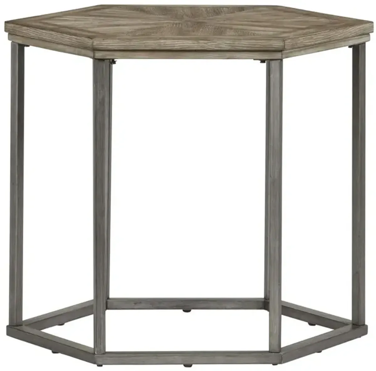 Hexagon End Table
