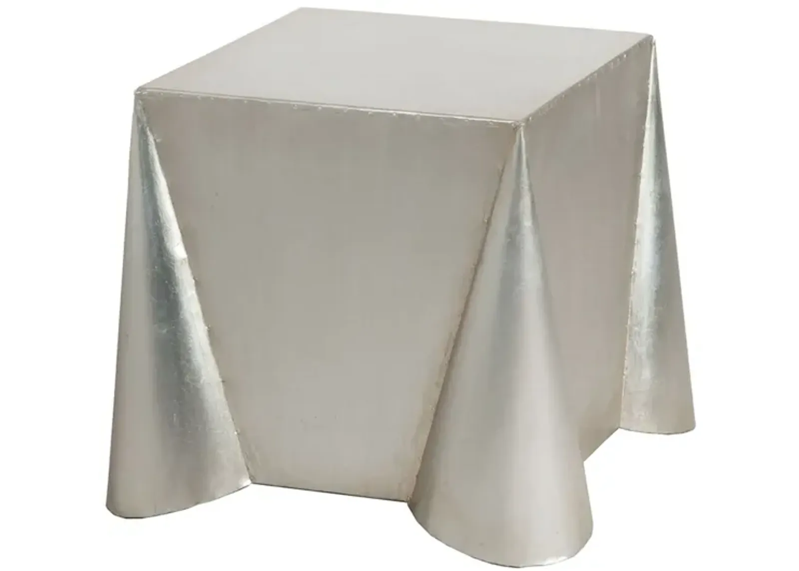 Tin Covered Side Table