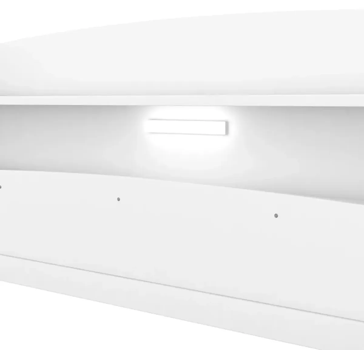 Merax Platform Bed with Built-in LED Light