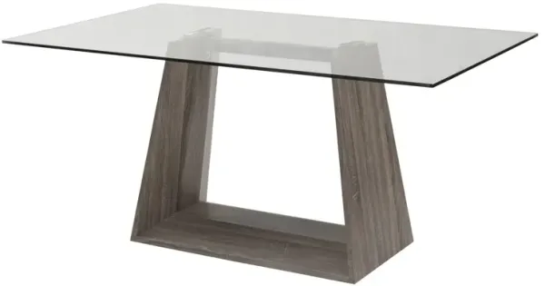 Armen LivingArmen Living Bravo Contemporary Dining Table, 39X63X30, Multicolor