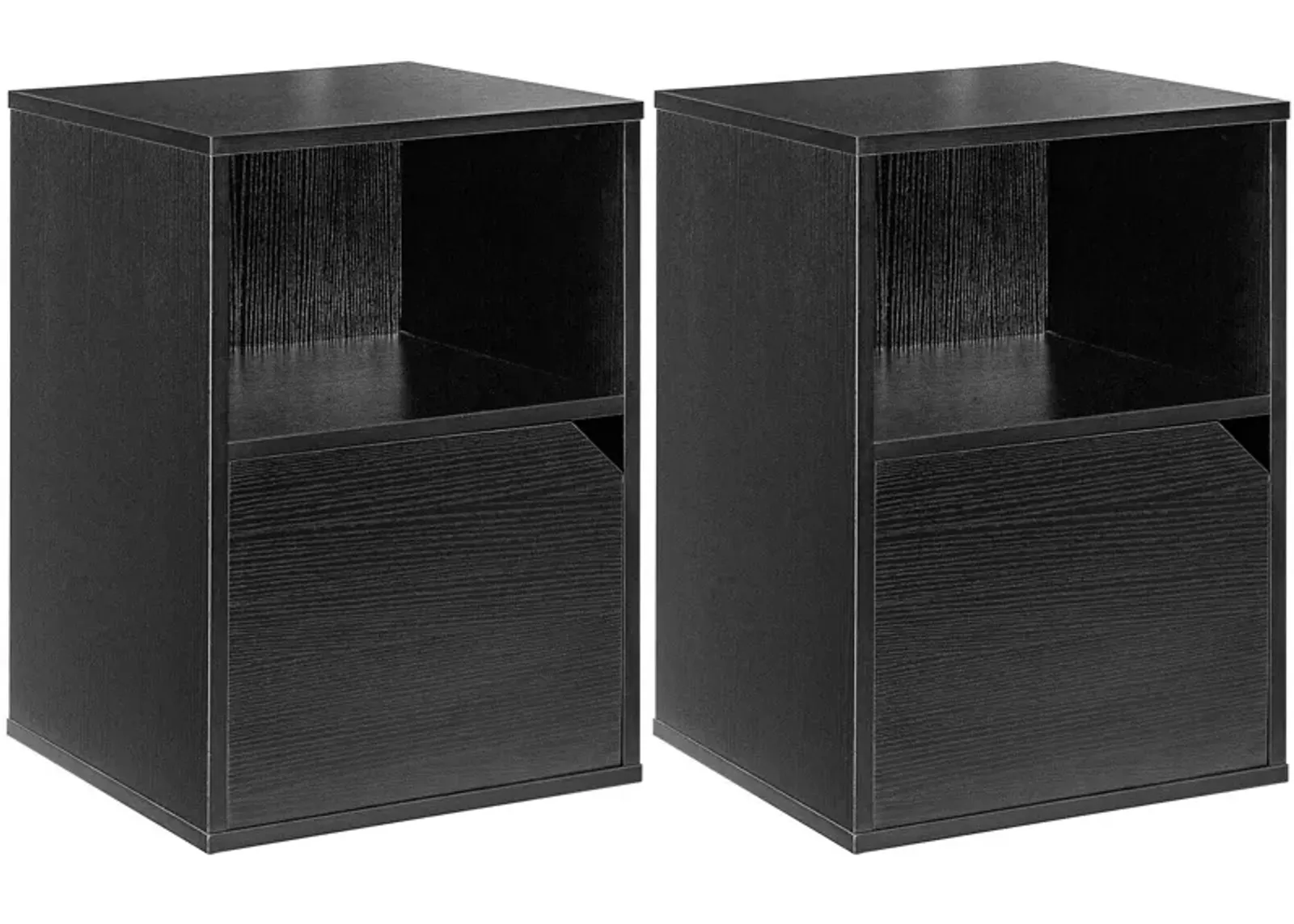 Set of 2 Nightstands Side End Table for Bedroom