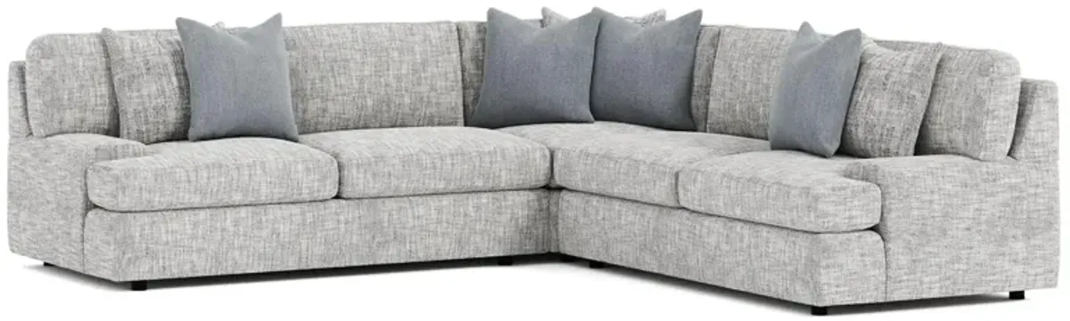 Serena 3-Piece Fabric Sectional