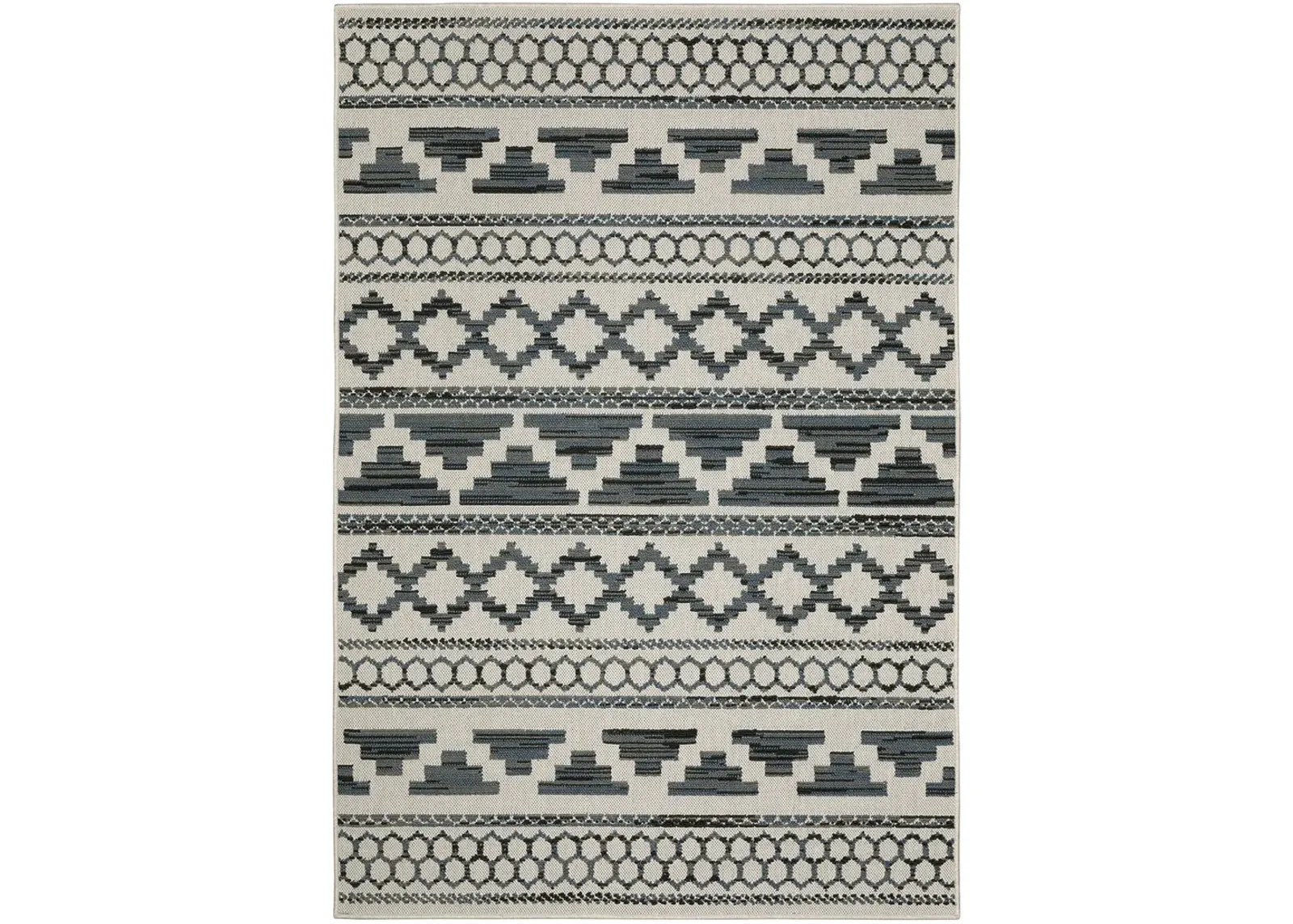 Torrey 6'7" x 9'2" Beige Rug