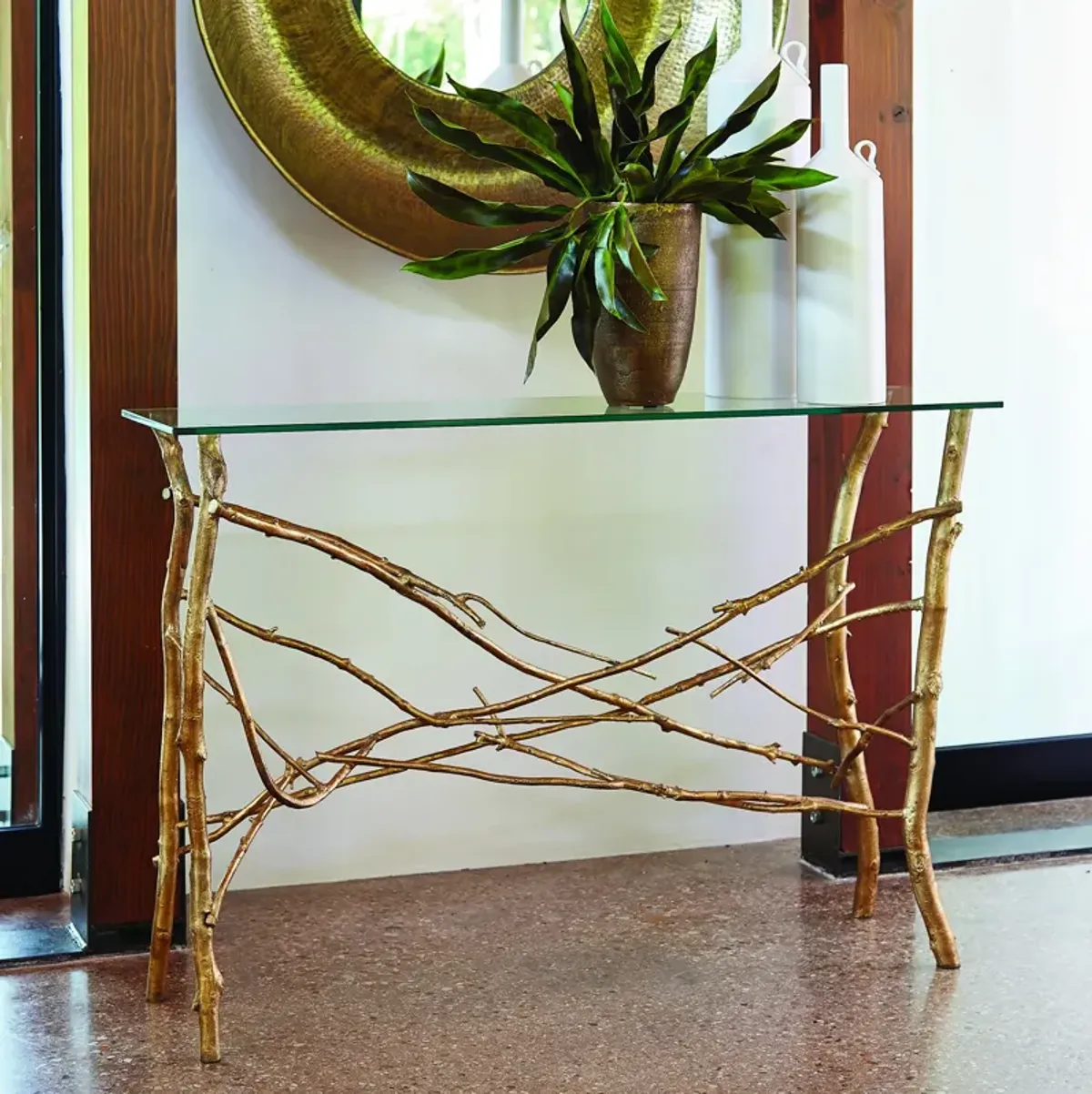 Twig Console-Gold