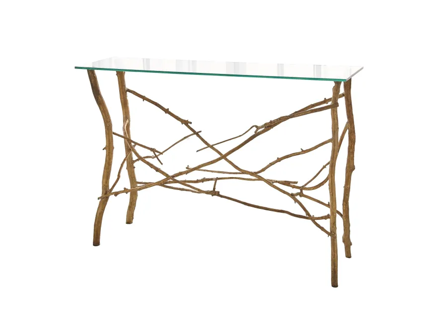 Twig Console-Gold