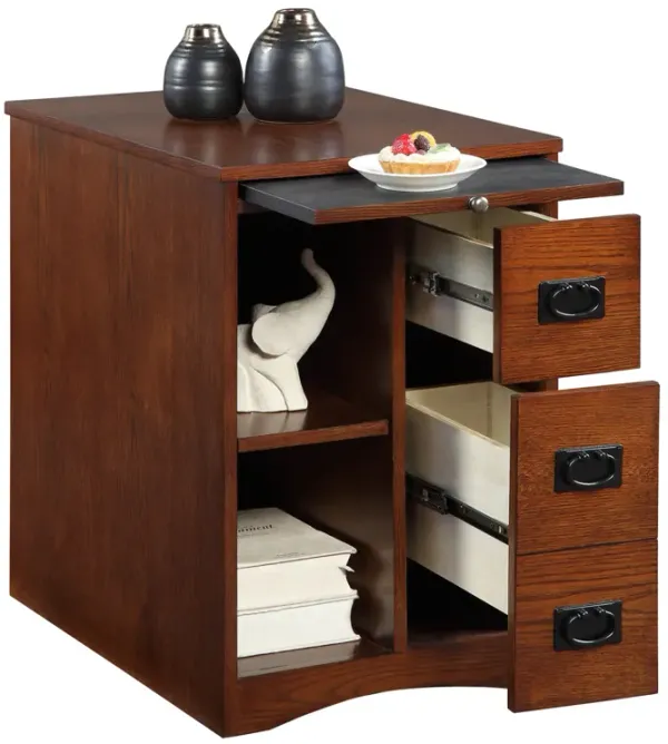 Versatile Design 1 Piece Nightstand Of Drawers Shelfs Multifunctional Side Table Bedroom Living