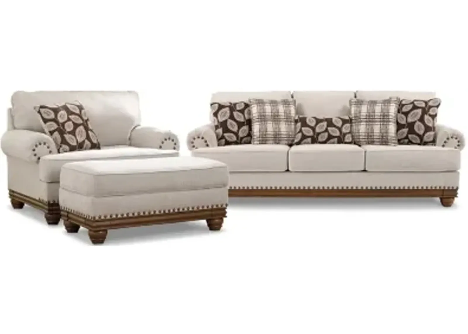 Harleson Sofa, Chair, and Ottoman