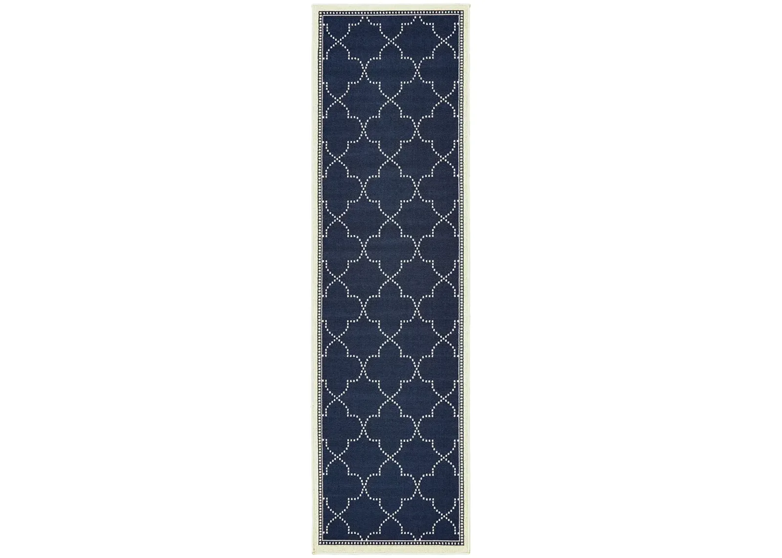 Marina 2'3" x 7'6" Navy Rug