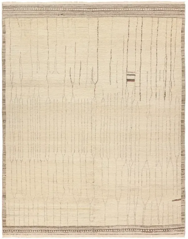 Kazben Atalaya White 6' x 9' Rug