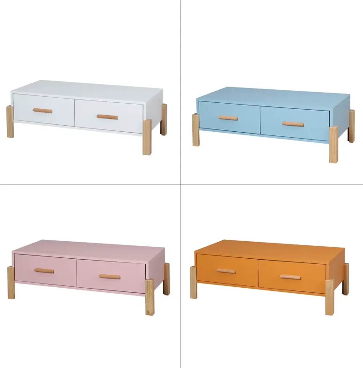 The colorful free combination cabinet DRESSER CABINET BAR CABINET, storge cabinet, lockers,Solid woodhandle, can be placed in the living room, bedroom, dining room color White, blue orange Pink