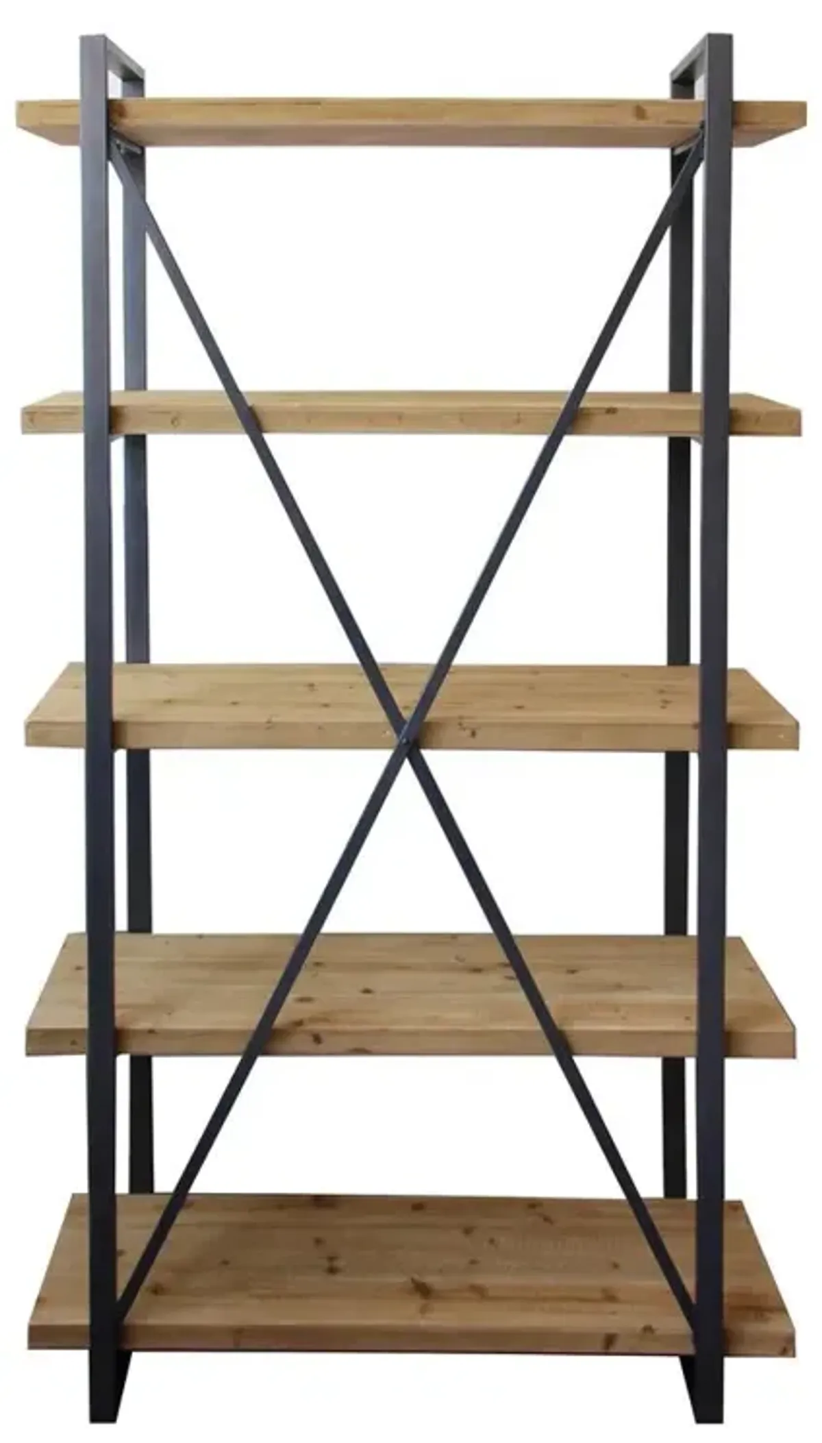 Moe's Home Collection Lex 5 Level Shelf Natural