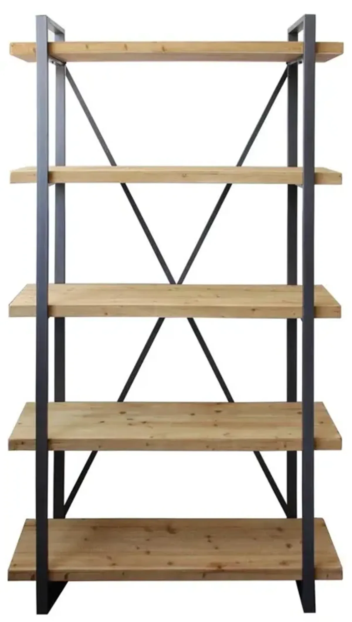 Moe's Home Collection Lex 5 Level Shelf Natural